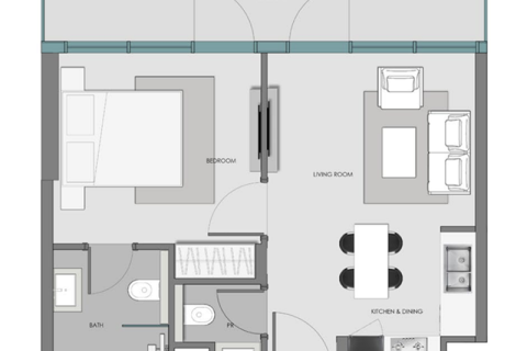 Appartamento in vendita a Dubai, EAU 1 camera № 732359 - foto 5