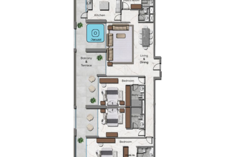 Apartment in Business Bay, Dubai, UAE 1 room, 52 sq.m. № 689913 - photo 8