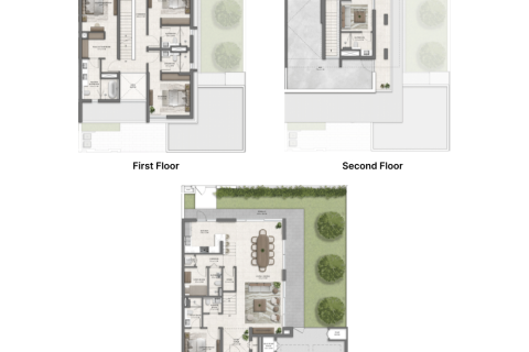 The Valley、Dubai、UAE にあるヴィラ販売中 4ベッドルーム、344 m2、No689911 - 写真 10