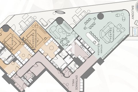 Dubai, BAE’de satılık daire 3 yatak odası, 492.8 m&sup2; No 659756 - fotoğraf 18