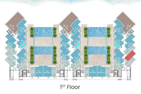 Apartment in Al Marjan Island, Ras Al Khaimah, UAE 40 sq.m. № 656103 - photo 2