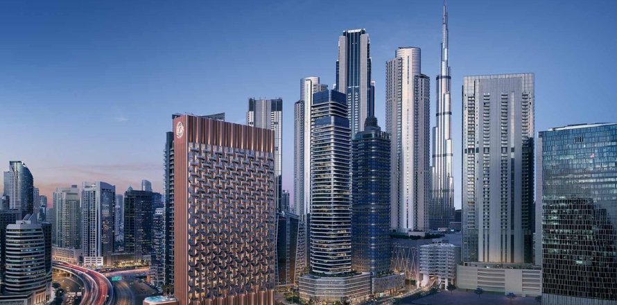 Leilighet i Downtown Dubai (Downtown Burj Dubai), Dubai, Emiratene 43.7 kvm nr. 726666