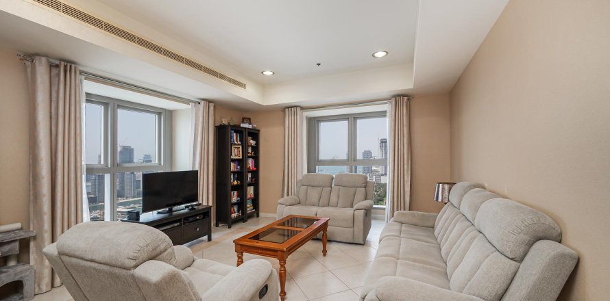 דירה ב Dubai Marina, Dubai, איחוד האמירויות 3 חדרי שינה, 186.39 מ"ר מספר 750229