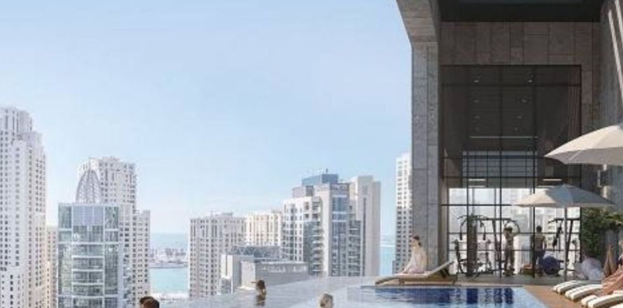 Apartman u Dubai Marina, UAE 105.9 m2, 2 spavaćih soba Br. 686083
