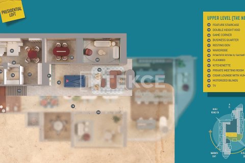 Iroda itt: Business Bay, Dubai, EAE, 1 hálószoba, 126 m², azonosító: 699456 - fénykép 30