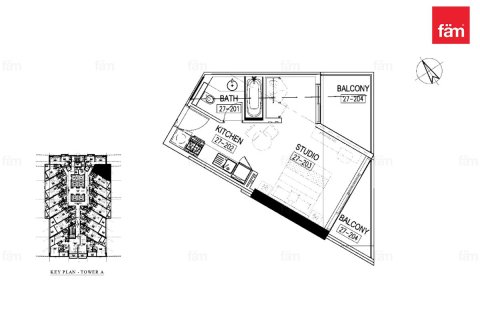 Apartment in Business Bay, Dubai, UAE 42 sq.m. № 727848 - photo 15