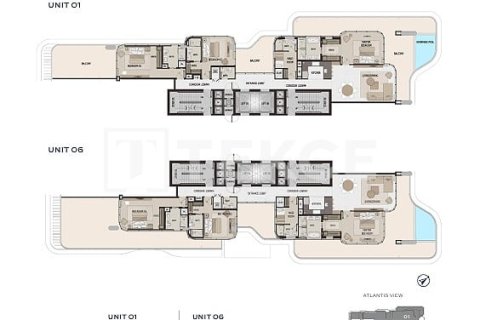 Palm Jumeirah, Dubai, BAE’de satılık daire 2 yatak odası, 180 m&sup2; No 766406 - fotoğraf 22