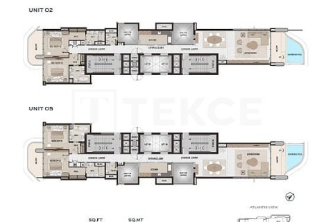 Palm Jumeirah, Dubai, BAE’de satılık daire 3 yatak odası, 243 m&sup2; No 766407 - fotoğraf 21