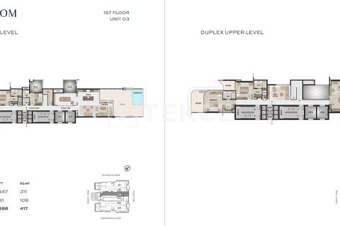 Palm Jumeirah, Dubai, BAE’de satılık daire 3 yatak odası, 243 m&sup2; No 766407 - fotoğraf 23