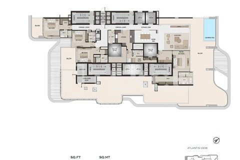 Palm Jumeirah, Dubai, BAE’de satılık daire 3 yatak odası, 243 m&sup2; No 766407 - fotoğraf 24