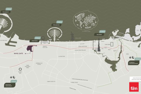 Dzīvoklis Jebel Ali, Dubaijā, AAE 1 istaba, 87.7 m2 Nr. 718032 - attēls 10