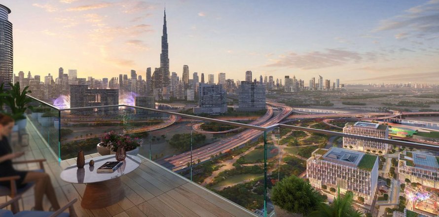 Appartamento a Dubai Design District, Dubai, EAU 3 camere da letto, 143.6 mq. № 718031