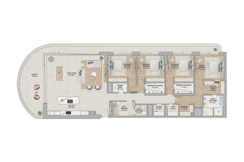 Apartamento en venta en Abu Dhabi, EAU 1 dormitorio № 689698 - foto 13