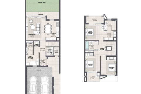 Radový dom v Arabian Ranches 3, Dubai, SAE 3 spálne, 186 m2 č. 689870 - Fotografia 5