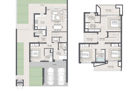 Radový dom v Arabian Ranches 3, Dubai, SAE 3 spálne, 186 m2 č. 689870 - Fotografia 6