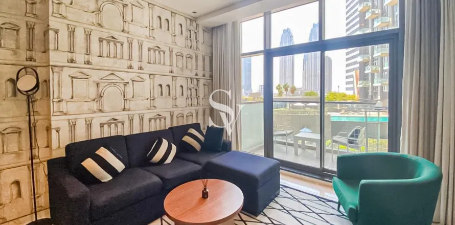 Hotelis dzīvoklis Business Bay, Dubaijā, AAE 1 istaba, 75 m2 Nr. 713192
