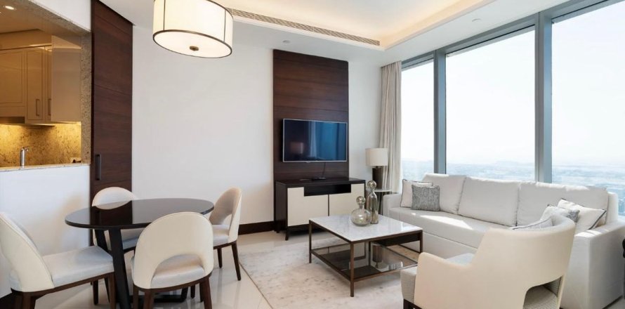 Huoneisto Downtown Dubai (Downtown Burj Dubai), Arabiemiraatit 1 makuuhuone, 97.6 m2 № 647844