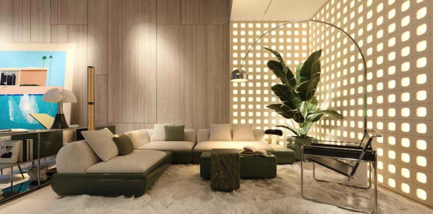 Apartament në Villa Del Arte në Dubai, Emiratet e Bashkuara Arabe 4 dhoma gjumi, 256.04 m2. № 708993