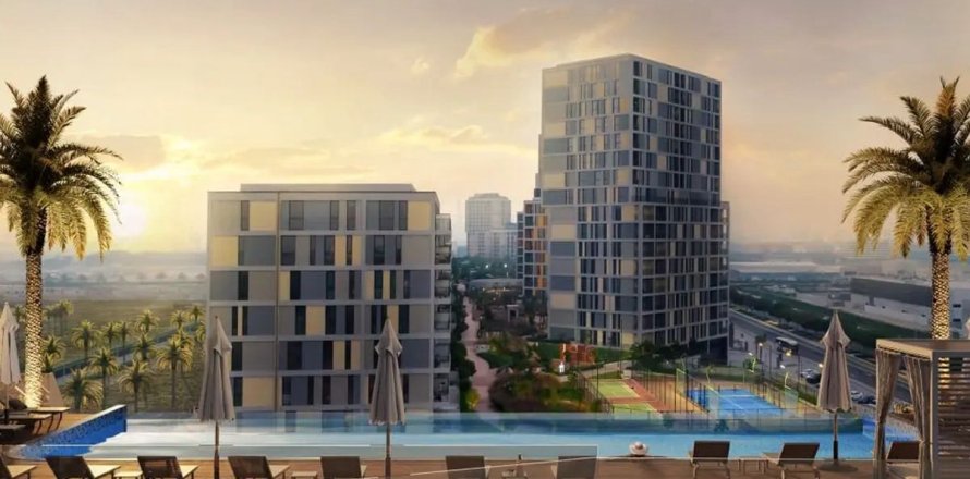 דירה ב Dubai Production City (IMPZ), Dubai, איחוד האמירויות 2 חדרי שינה, 107.9 מ"ר מספר 699765