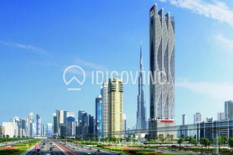 Byt v Business Bay, Dubai, SAE 1 ložnice, 62 m² Č.: 612951 - fotografie 1