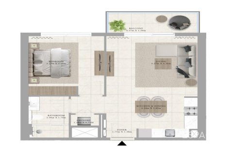 Appartement te koop in Dubai Hills Estate, Dubai, VAE 1 slaapkamer, 69 vr.m., nr 650389 - foto 20