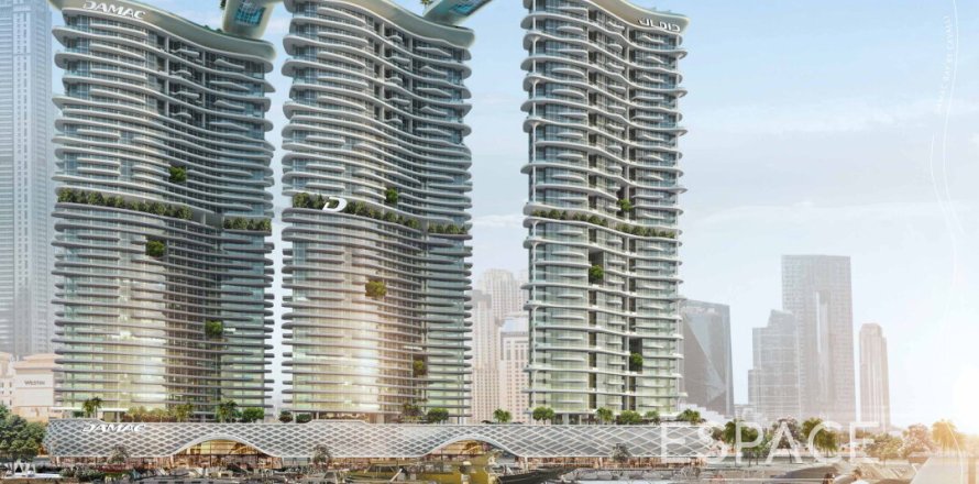 Byt v DAMAC BAY 2 v Dubai Harbour, SAE 1 ložnice, 66 m² Č.: 650394
