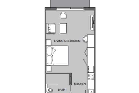 Dzīvoklis Jumeirah Village Circle, Dubaijā, AAE 1 istaba, 44 m2 Nr. 732497 - attēls 4