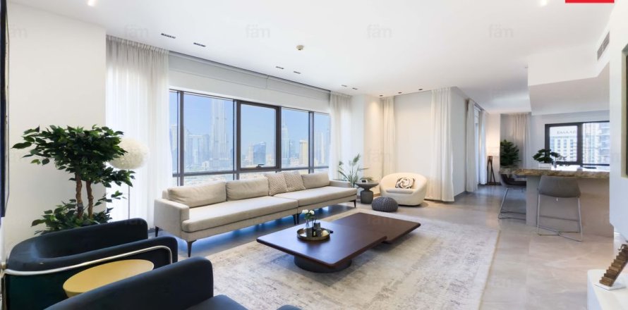 Apartment i Downtown Dubai (Downtown Burj Dubai), Dubai, UAE 3 soveværelser, 195.1 kvm № 679171