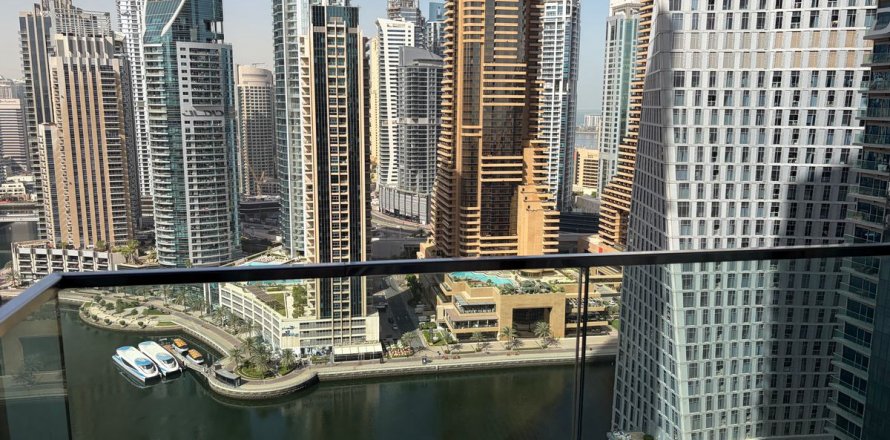 آپارتمان در Dubai Marina، Dubai ، امارات متحده عربی 1 خوابه ، 90.8 متر مربع.  شماره 712847