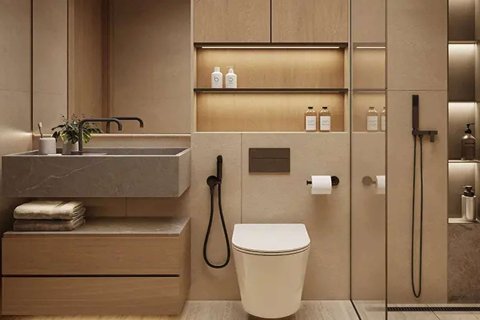 Apartmen di Jumeirah Village Circle, Dubai, UAE 1 bilik, 33 meter persegi № 728407 - foto 4