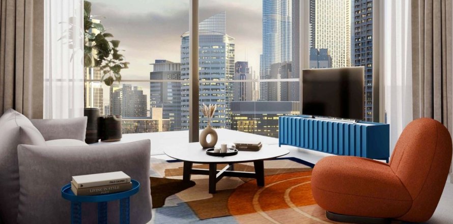 Apartemen di Business Bay, Dubai, UEA 1 kamar tidur, 57.5 m2 nomor 694981