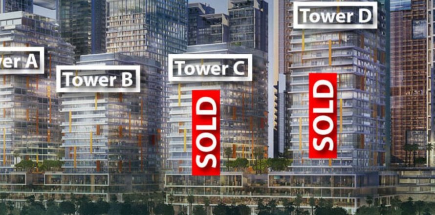 Apartman u Dubai, UAE 92 m2, 1 spavaća soba Br. 639991