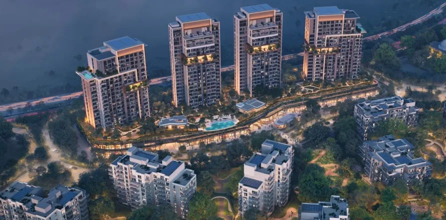 Dubai, संयुक्त अरब अमीरात में अपार्टमेंट, 1 बेडरूम, 75 वर्ग मीटर, संख्या 680305