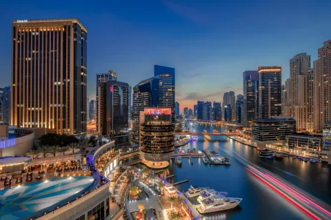 דירה למכירה ב Dubai Marina, Dubai, איחוד האמירויות  1 חדר שינה, 73 מ"ר, מספר 639450 - תמונה 4