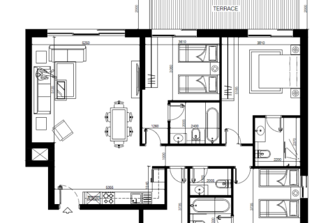 Διαμέρισμα σε Al Raha Beach, Abu Dhabi, ΗΑΕ 1 δωμάτιο Αρ. 690231 - φωτογραφία 6