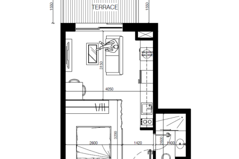 Διαμέρισμα σε Al Raha Beach, Abu Dhabi, ΗΑΕ 1 δωμάτιο Αρ. 690231 - φωτογραφία 3