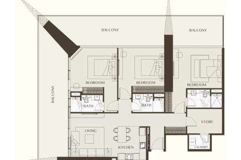 Apartment in Business Bay, Dubai, UAE 1 room, 57 sq.m. № 690204 - photo 11