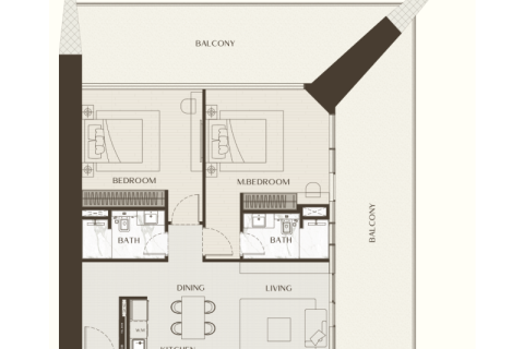 Apartment in Business Bay, Dubai, UAE 1 room, 57 sq.m. № 690204 - photo 10