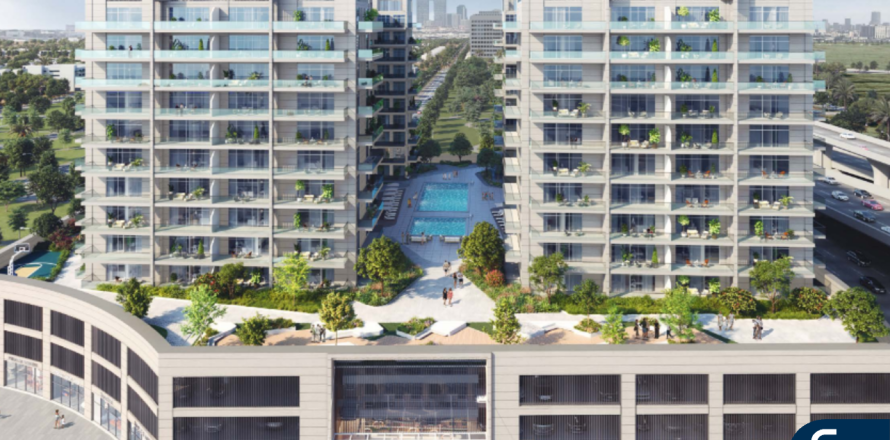 Квартира в Al Furjan, Дубай, ОАЭ 1 спальня, 64м2 № 670889