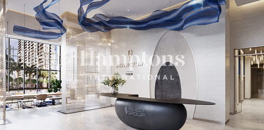 Apartman u Business Bay, Dubai, UAE 45.6098 m2, 1 soba Br. 719876