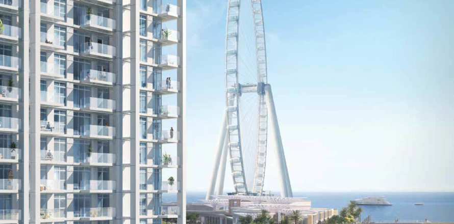 Квартира в Bluewaters, Дубай, ОАЭ 2 спальни, 156м2 № 658735