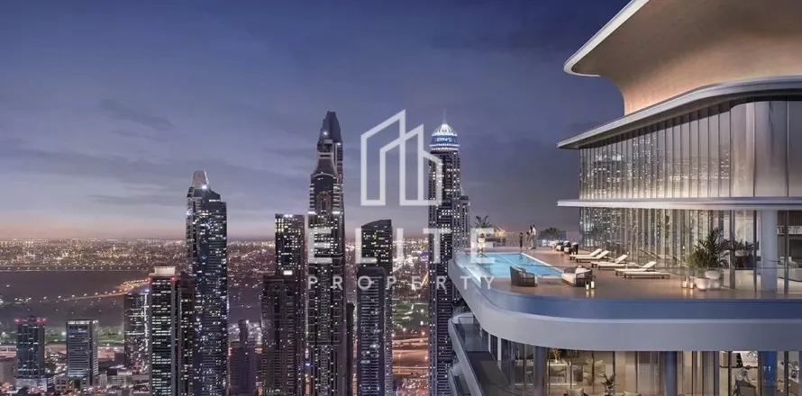 Apartmen di Dubai Harbour, Dubai, UAE 1 bilik tidur, 68 meter persegi № 638641