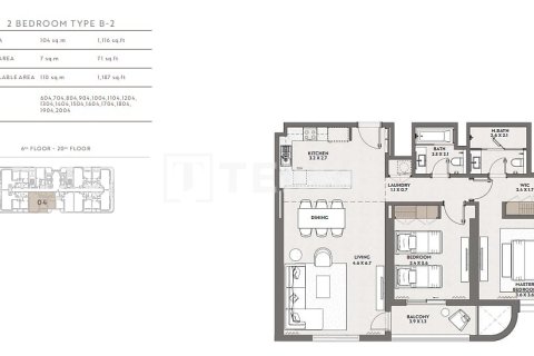 Müüa korter asukohaga Jumeirah Village Circle, Dubai, AÜE: 3 magamistoaga, 163 m² Nr 715518 - pilt 20