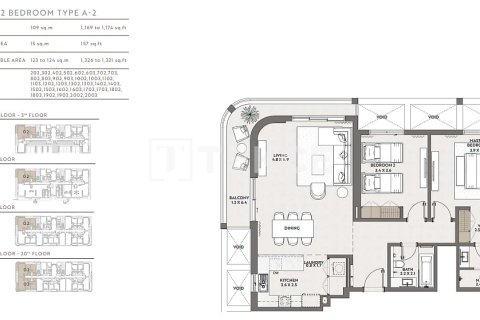 Müüa korter asukohaga Jumeirah Village Circle, Dubai, AÜE: 2 magamistoaga, 123 m² Nr 715517 - pilt 23