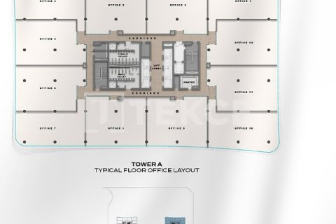Müüa kontor asukohaga Golf City, Dubai, AÜE: 1 magamistoaga, 230 m² Nr 688447 - pilt 12