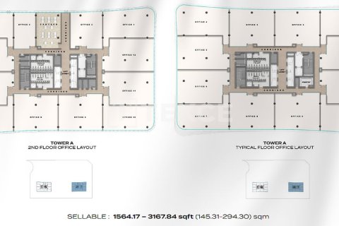 Müüa kontor asukohaga Golf City, Dubai, AÜE: 1 magamistoaga, 230 m² Nr 688447 - pilt 10