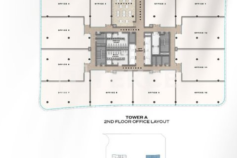 Müüa kontor asukohaga Golf City, Dubai, AÜE: 1 magamistoaga, 230 m² Nr 688447 - pilt 11