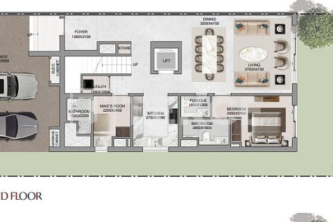 Villa till försäljning i Dubai Land, Dubai, UAE 4 sovrum, 252 kvm Nr. 688448 - fotografi 11