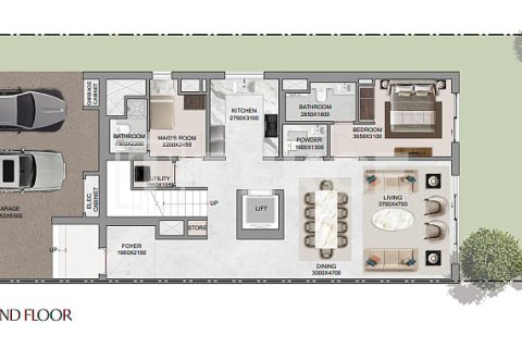 Villa till försäljning i Dubai Land, Dubai, UAE 4 sovrum, 252 kvm Nr. 688448 - fotografi 8