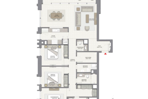 Apartment in Dubai Creek Harbour (The Lagoons), UAE 1 bedroom, 64 sq.m. № 690196 - photo 9